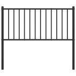 vidaXL Tăblie de pat metalică, negru, 100 cm vidaXL Tăblie de pat metalică, negru, 100 cm