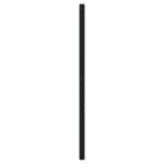 vidaXL Tăblie de pat metalică, negru, 120 cm