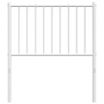 vidaXL Tăblie de pat metalică, alb, 80 cm vidaXL Tăblie de pat metalică, alb, 80 cm
