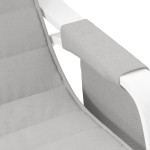 vidaXL Scaun balansoar, gri deschis, material textil vidaXL Scaun balansoar, gri deschis, material textil