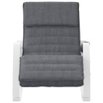 vidaXL Scaun balansoar, gri închis, material textil vidaXL Scaun balansoar, gri închis, material textil