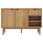 vidaXL Servantă OTTA, 114x43x73,5 cm, lemn masiv de pin vidaXL Servantă OTTA, 114x43x73,5 cm, lemn masiv de pin