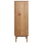 vidaXL Dulap înalt OTTA, 85x43x125 cm, lemn masiv de pin vidaXL Dulap înalt OTTA, 85x43x125 cm, lemn masiv de pin