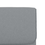 vidaXL Scaun de relaxare, gri închis, 55x64x80 cm, material textil