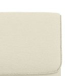 vidaXL Scaun de relaxare, crem, 55x64x80 cm, piele artificială