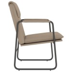 vidaXL Scaun de relaxare, cappuccino, 55x64x80 cm, piele artificială