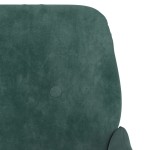 vidaXL Bancă, verde închis, 108x79x79 cm, catifea vidaXL Bancă, verde închis, 108x79x79 cm, catifea