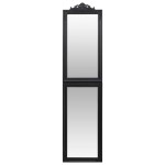 vidaXL Oglindă de sine stătătoare, negru, 50x200 cm vidaXL Oglindă de sine stătătoare, negru, 50x200 cm