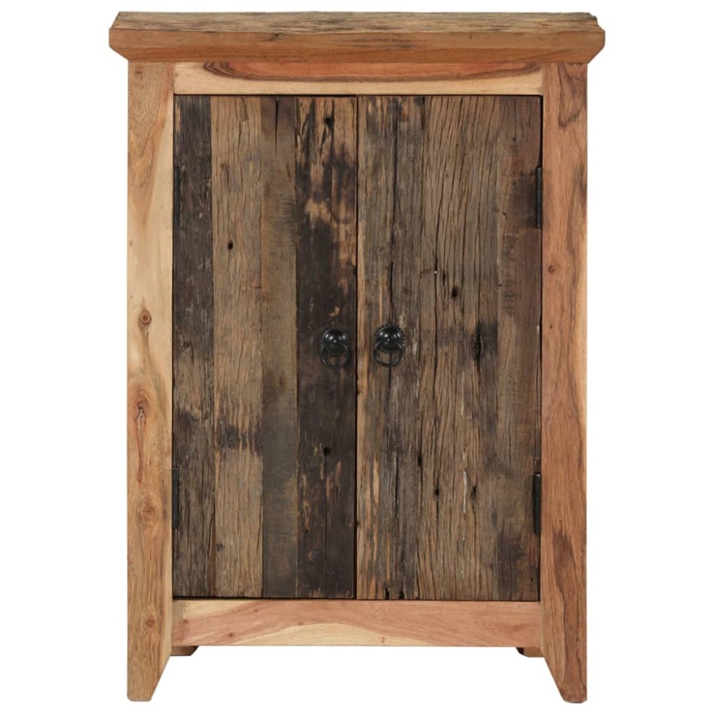 vidaXL Servantă, 55x33x75 cm, lemn masiv acacia și reciclat