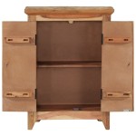 vidaXL Servantă, 55x33x75 cm, lemn masiv acacia și reciclat vidaXL Servantă, 55x33x75 cm, lemn masiv acacia și reciclat