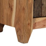 vidaXL Servantă, 55x33x75 cm, lemn masiv acacia și reciclat vidaXL Servantă, 55x33x75 cm, lemn masiv acacia și reciclat