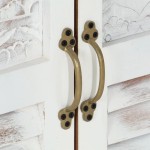 vidaXL Servantă, alb, 55x30x90 cm, lemn masiv de acacia