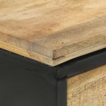 vidaXL Masă consolă, 110x30x75 cm, lemn masiv de mango brut vidaXL Masă consolă, 110x30x75 cm, lemn masiv de mango brut