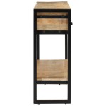 vidaXL Masă consolă, 110x30x76 cm, lemn masiv de mango brut vidaXL Masă consolă, 110x30x76 cm, lemn masiv de mango brut