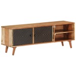 vidaXL Comodă TV, 112x30x40 cm, lemn masiv de acacia vidaXL Comodă TV, 112x30x40 cm, lemn masiv de acacia