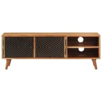 vidaXL Comodă TV, 112x30x40 cm, lemn masiv de acacia vidaXL Comodă TV, 112x30x40 cm, lemn masiv de acacia