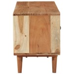 vidaXL Comodă TV, 112x30x40 cm, lemn masiv de acacia vidaXL Comodă TV, 112x30x40 cm, lemn masiv de acacia