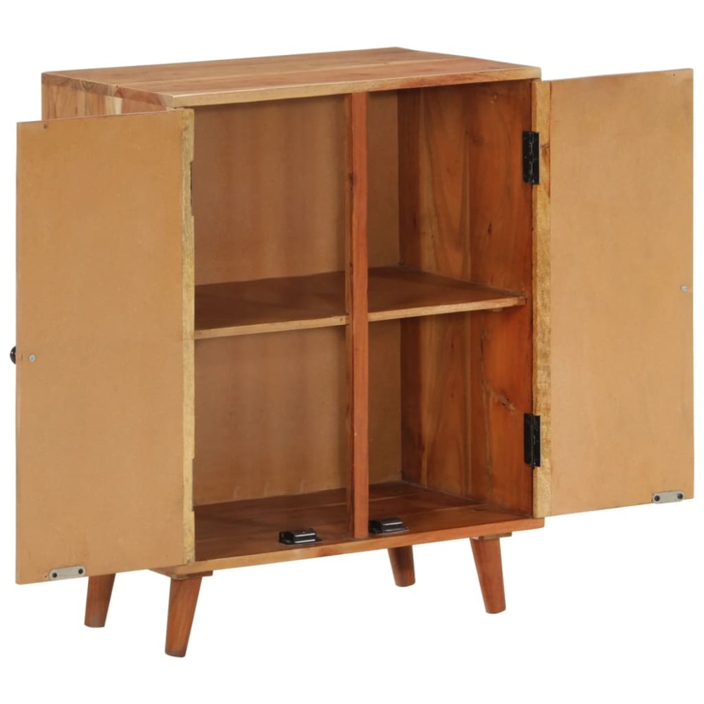vidaXL Servantă, 60x35x74 cm, lemn masiv de acacia