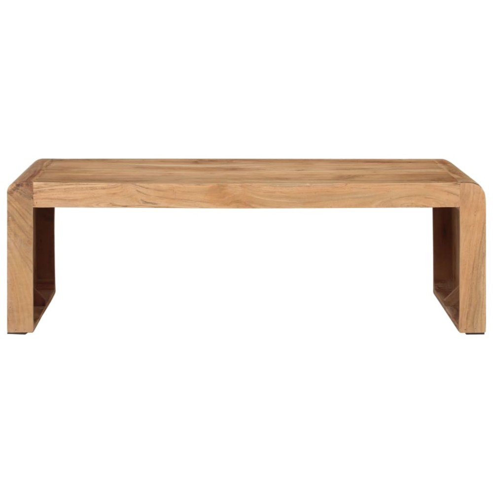 vidaXL Măsuță de cafea, 110x55x35 cm, lemn masiv de acacia