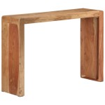 vidaXL Masă consolă, 110x30x76 cm, lemn masiv de acacia vidaXL Masă consolă, 110x30x76 cm, lemn masiv de acacia