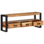 vidaXL Comodă TV, 120x30x45 cm, lemn masiv de acacia