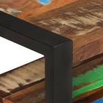 vidaXL Comodă TV, 120x30x45 cm, lemn masiv reciclat