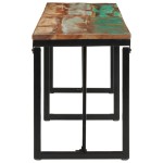 vidaXL Bancă, 160x35x46 cm, lemn masiv reciclat