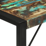 vidaXL Masă de bucătărie, 120x55x76 cm, lemn masiv reciclat