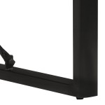 vidaXL Masă de bucătărie, 120x55x76 cm, lemn masiv reciclat
