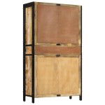 vidaXL Comodă înaltă, 100x40x175 cm, lemn masiv de mango brut vidaXL Comodă înaltă, 100x40x175 cm, lemn masiv de mango brut