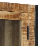 vidaXL Comodă înaltă, 100x40x175 cm, lemn masiv de mango brut vidaXL Comodă înaltă, 100x40x175 cm, lemn masiv de mango brut