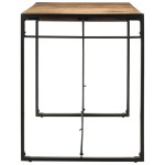 vidaXL Masă de bar, 175x90x110 cm, lemn masiv de mango nefinisat vidaXL Masă de bar, 175x90x110 cm, lemn masiv de mango nefinisat