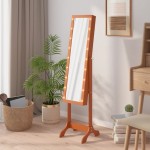 vidaXL Oglindă de sine stătătoare cu LED, 34x37x146 cm vidaXL Oglindă de sine stătătoare cu LED, 34x37x146 cm