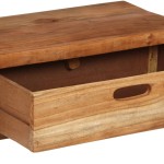 vidaXL Comodă TV (118-200) x 30 x 40 cm, lemn masiv de acacia vidaXL Comodă TV (118-200) x 30 x 40 cm, lemn masiv de acacia