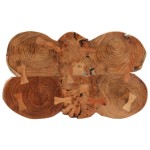 vidaXL Masă de bar din buștean, 90x54x105 cm, lemn masiv de acacia vidaXL Masă de bar din buștean, 90x54x105 cm, lemn masiv de acacia