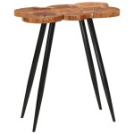 vidaXL Masă de bar din buștean, 90x54x105 cm, lemn masiv de acacia vidaXL Masă de bar din buștean, 90x54x105 cm, lemn masiv de acacia