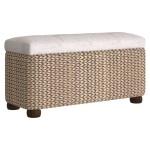 vidaXL Bănci de depozitare, 2 buc., cu pernă gri, 69 cm, papură vidaXL Bănci de depozitare, 2 buc., cu pernă gri, 69 cm, papură