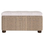 vidaXL Bănci de depozitare, 2 buc., cu pernă gri, 69 cm, papură vidaXL Bănci de depozitare, 2 buc., cu pernă gri, 69 cm, papură