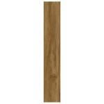 vidaXL Panouri de perete aspect lemn, maro, 2,06 m², PVC