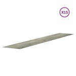 vidaXL Panouri de perete aspect lemn, gri, 2,06 m², PVC