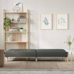 vidaXL Canapea extensibilă, gri închis, material textil vidaXL Canapea extensibilă, gri închis, material textil
