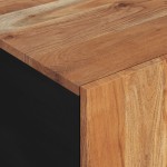 vidaXL Măsuță de cafea, 100x54x40 cm, lemn masiv acacia/lemn prelucrat vidaXL Măsuță de cafea, 100x54x40 cm, lemn masiv acacia/lemn prelucrat