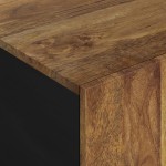 vidaXL Măsuță de cafea, 100x54x40 cm, lemn masiv mango/lemn prelucrat vidaXL Măsuță de cafea, 100x54x40 cm, lemn masiv mango/lemn prelucrat