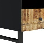 vidaXL Măsuță de cafea, 80x54x40 cm, lemn masiv mango/lemn prelucrat vidaXL Măsuță de cafea, 80x54x40 cm, lemn masiv mango/lemn prelucrat
