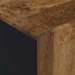 vidaXL Dulap TV 80x33x46 cm, lemn masiv de mango și lemn prelucrat