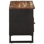 vidaXL Dulap TV, 100x33x46 cm, lemn masiv reciclat&lemn prelucrat