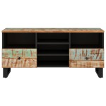 vidaXL Comodă TV, 100x33x46 cm, lemn masiv reciclat & lemn compozit