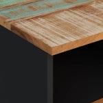 vidaXL Comodă TV, 100x33x46 cm, lemn masiv reciclat & lemn compozit