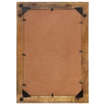 vidaXL Oglindă, 70x50 cm, lemn masiv de mango și sticlă