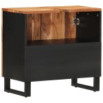 vidaXL Dulap de chiuvetă 62x33x58 cm lemn masiv acacia & lemn compozit vidaXL Dulap de chiuvetă 62x33x58 cm lemn masiv acacia & lemn compozit